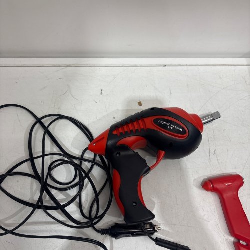 NUTRONICS ELECTRIC WRENCH & IMPACT DRIVER WITH 2 SLEEVES, 12 V - RED/BLACK image 3