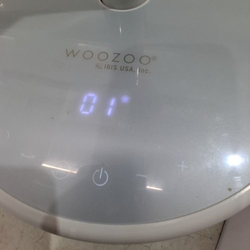 WOOZOO PEDESTAL 12-SPEED 360° AIR CIRCULATOR / FAN - ADJUSTABLE HEIGHT 21" - 40" - WHITE (MODEL: STF-360DC/1747373) image 4