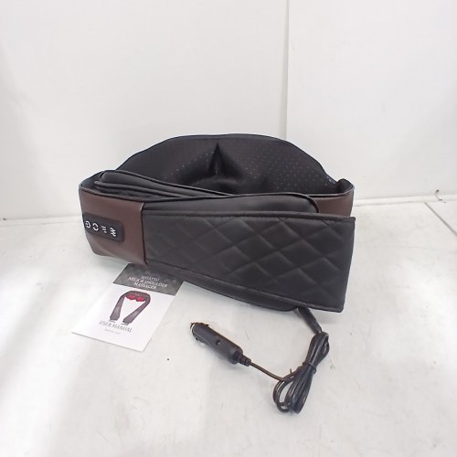 WOQQW SHIATSU NECK & SHOULDER DEEP TISSUE MASSAGER - BLACK & BROWN (MODEL: JH-R2) image 3
