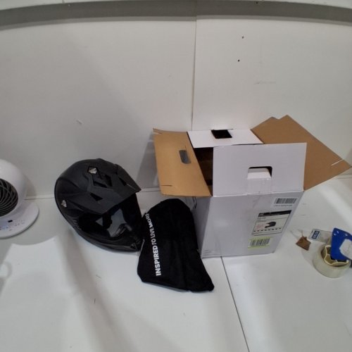 ILM MOTOCROSS FULL FACE DIRT BIKE HELMET - MEDIUM - BLACK - (MODEL: ILM-128S) image 3