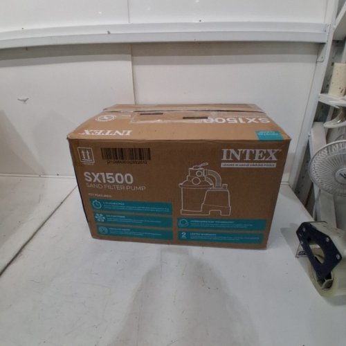 INTEX SX1500 KRYSTAL CLEAR SAND FILTER PUMP FOR ABOVE GROUND POOLS - 1500GPH (MODEL: 26643EG) image 5