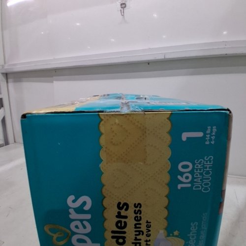 160PK PAMPERS SWADDLERS BEST DRYNESS DISPOSABLE DIAPERS - SIZE 1 (8-14LB) image 3