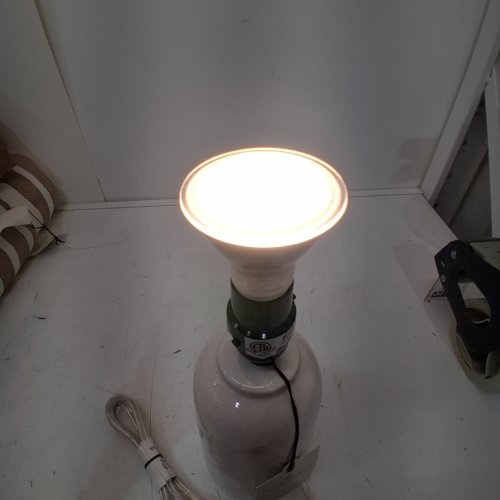 HEARTH & HAND WITH MAGNOLIA CERAMIC TABLE LAMP - 14" - WHITE image 2
