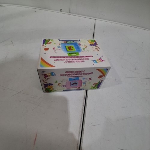 112PC HAPPY WORLD EARLY EDUCATION TALKING FLASH CARD DEVICE TOY - PINK - (MODEL: CA001) image 2