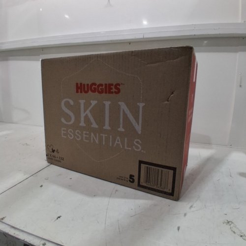 132PK HUGGIES SKIN ESSENTIALS BABY DIAPERS SIZE 5 image 2