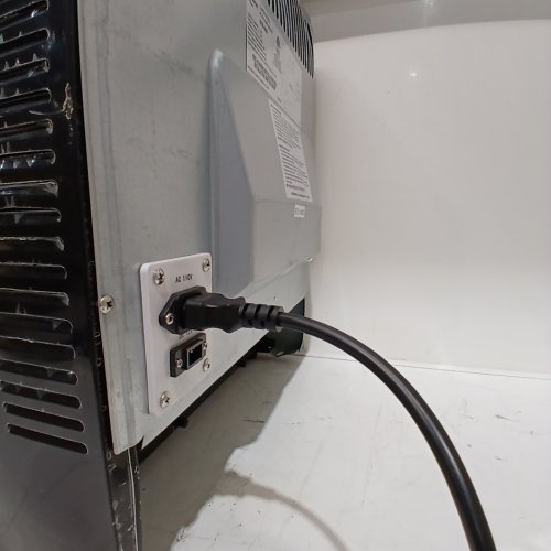 KOOLATRON SUPER-KOOL AC/DC ELECTRIC HEAT PIPE THERMOELECTRIC COMPACT REFRIGERATOR, FITS IN MOST TRUCK CABS - 48L/1.7CU.FT, 19.25" X 17" X19.5" - STAINLESS STEEL/BLACK (MODEL:KCR-40B) image 2