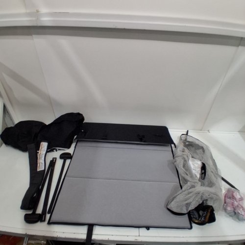 GRACO ON THE GO ZIP PLAYARD BABY BASSINET - 39.4" X 28.2" X 22.9" - GREY (MODEL: 2217526) image 5