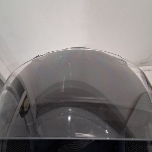 ILM FULL-FACED MOTORCYCLE HELMET WITH REMOVABLE NECK SCARF AND TINTED VISOR - MEDIUM - MATTE BLACK (MODEL: ILM-313) image 4