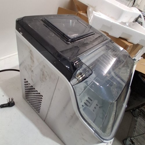 EUHOMY ICE CUBE MAKER MACHINE - 45LBS/DAY - SILVER/BLACK (MODEL: IM004-CSI-CAEH / IM-FP) image 4