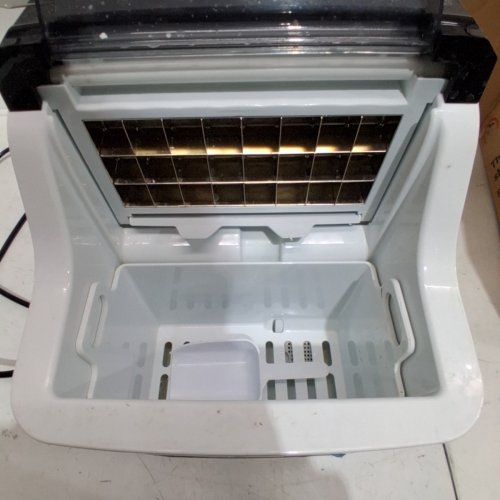 EUHOMY ICE CUBE MAKER MACHINE - 45LBS/DAY - SILVER/BLACK (MODEL: IM004-CSI-CAEH / IM-FP) image 6