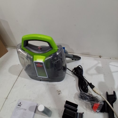 BISSELL LITTLE GREEN PORTABLE DEEP CLEANING VACUUM - 37OZ TANK MAX - GREEN/GREY (MODEL : 2513B) image 2