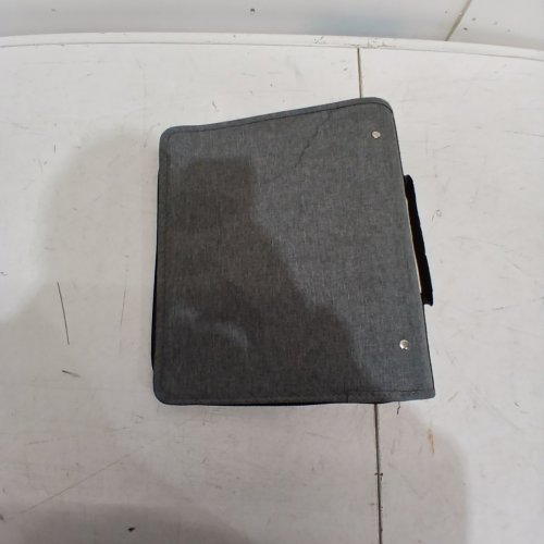 HILROY DOUBLE BOOSTER D-RING ZIPPER BINDER WITH MULTIPLE POCKETS & PEN HOLDERS - 2" - GREY (MODEL:4304982) image 5