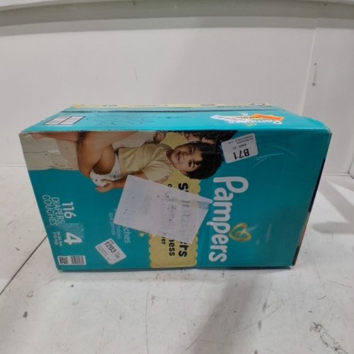 116PK PAMPERS SWADDLERS 360 LEAKPROOF DISPOSABLE BABY DIAPERS - SIZE 4 (15LBS- 34LBS)LBS) image 2