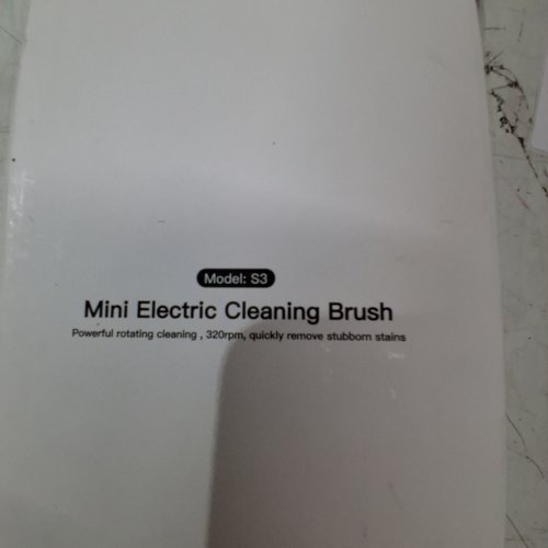 MINI ELECTRIC CORDLESS CLEANING BRUSH WITH 5 HEAD ATTACHMENTS- 320 RPM (MODEL: S3) image 2