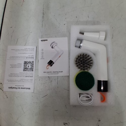 MINI ELECTRIC CORDLESS CLEANING BRUSH WITH 5 HEAD ATTACHMENTS- 320 RPM (MODEL: S3) image 3