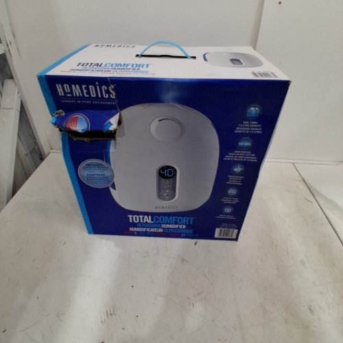 HOMEDICS TOTAL COMFORT ULTRASONIC HUMIDIFIER - WHITE (MODEL: 1319973) image 3