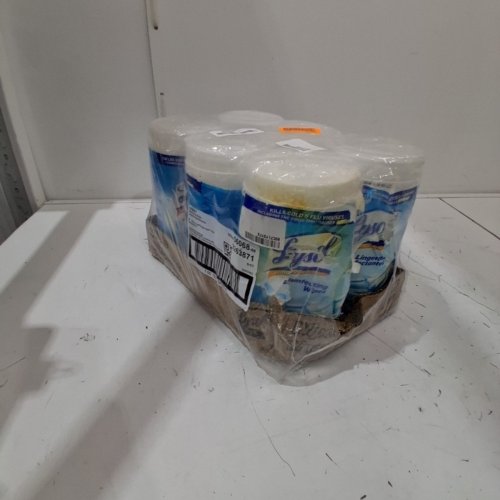 6PK ( 75 WIPES PER ) LYSOL DISINFECTING WIPES CRISP LINEN image 3