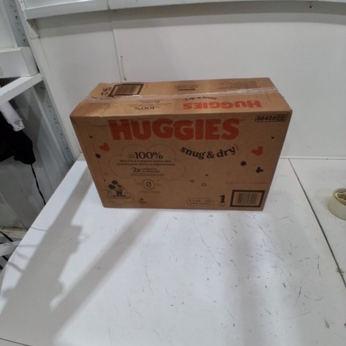 256PK HUGGIES SNUG & DRY BABY DIAPERS - SIZE 1 image 2