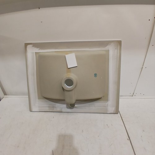 RECTANGULAR CERAMIC BASIN SINK - 24" X 18.5" - WHITE - (MODEL: US888203WT00) image 4