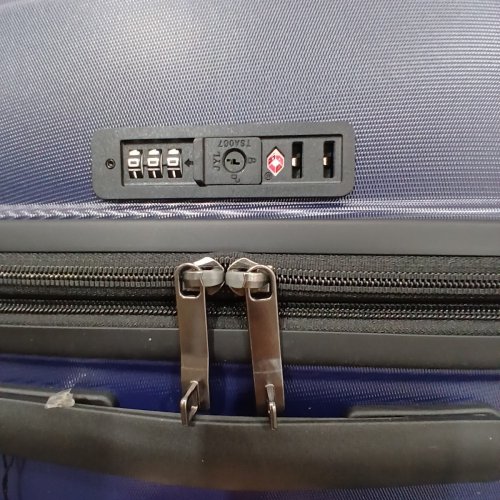 SHOWKOO HARDSIDE LUGGAGE WITH TSA LOCK - 28" - BLUE (MODEL: JY-A016B) image 4