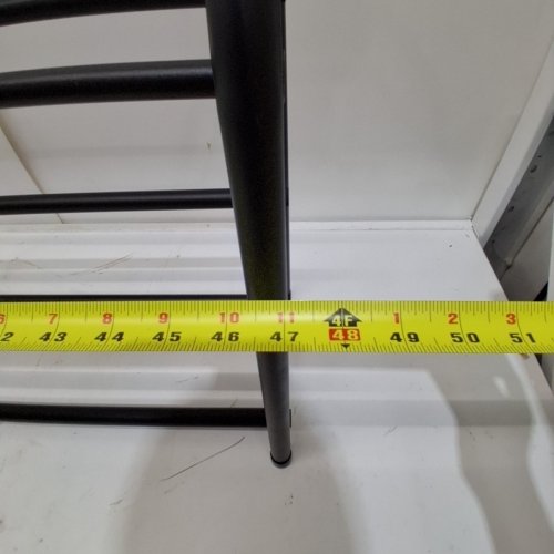 3-TIER HEAVY DUTY METAL EXPANDABLE SHOE RACK - 18"- 47" - BLACK image 4