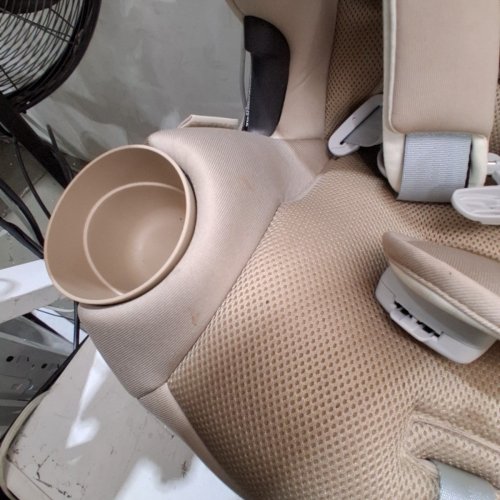 CYBEX GOLD CALLISTO G 360 ROTATING ALL-IN-ONE CONVERTIBLE CAR SEAT WITH SAFETY ASSURE PROTECTION SYSTEM - 120LBS MAX - ALMOND BEIGE (MODEL: 524000601) image 4