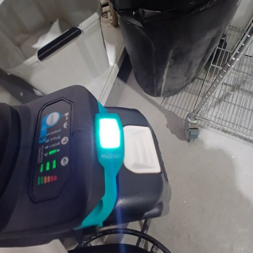 P-KOYEBOLT CORDLESS HIGH TORQUE IMPACT WRENCH KIT WITH 2 BATTERIES- 21 V, 2300 RPM - TEAL AND BLACK image 3