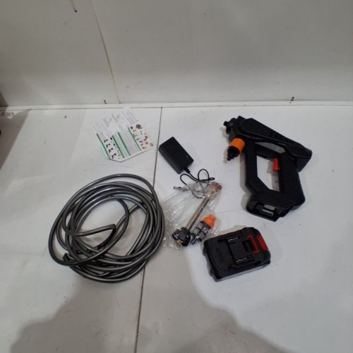 CORDLESS HANDHELD PRESSURE WASHER - 21 V - BLACK image 3