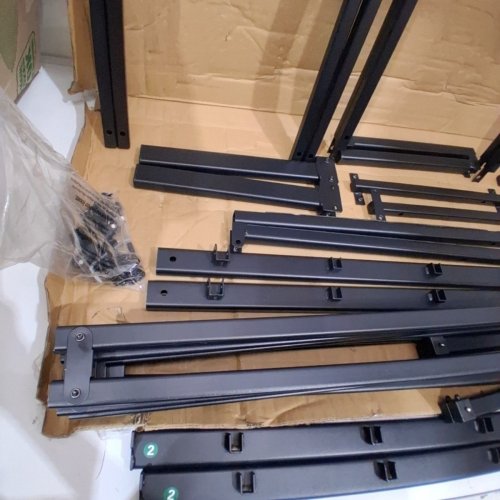 ZINUS METAL PLATFORM BED FRAME - FULL - BLACK - (MODEL: OLB-SMPB-14FS) image 3
