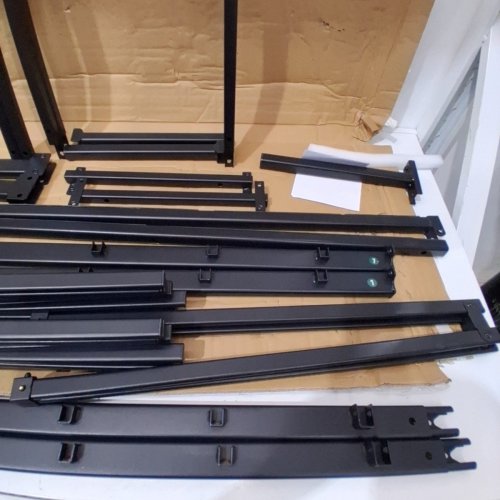 ZINUS METAL PLATFORM BED FRAME - FULL - BLACK - (MODEL: OLB-SMPB-14FS) image 4