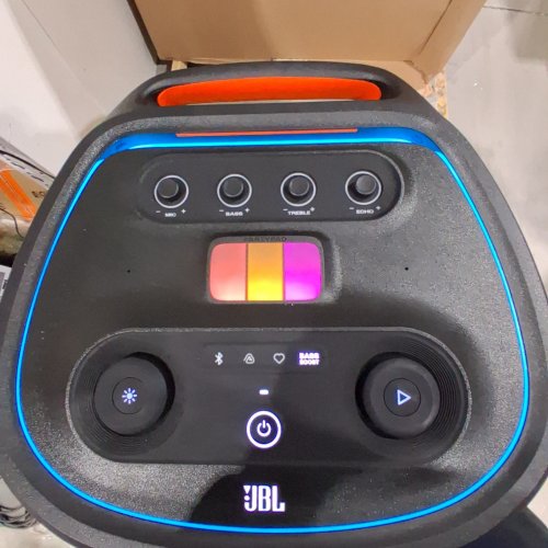 JBL PARTYBOX ULTIMATE BLUETOOTH PARTY SPEAKER WITH POWERFUL SOUND, MULTI-DIMENSIONAL LIGHTSHOW, AND SPLASHPROOF DESIGN | 3D DOLBY ATMOS OVER WI-FI | - 1100W - BLACK - (MODEL:JBLPARTYBOXULTAM) image 7