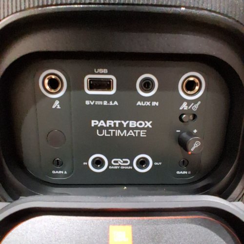 JBL PARTYBOX ULTIMATE BLUETOOTH PARTY SPEAKER WITH POWERFUL SOUND, MULTI-DIMENSIONAL LIGHTSHOW, AND SPLASHPROOF DESIGN | 3D DOLBY ATMOS OVER WI-FI | - 1100W - BLACK - (MODEL:JBLPARTYBOXULTAM) image 18