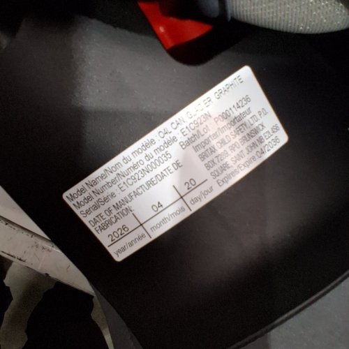 BRITAX ONE4LIFE CLICKTIGHT ALL‑IN‑ONE CONVERTIBLE CAR SEAT WITH REAR‑FACING HIGH‑BACK BOOSTER, CLICKTIGHT INSTALLATION SAFECELL STEEL FRAME 15‑POSITION HARNESS MACHINE‑WASHABLE COVER - GREY (MODEL: E1C923N) image 2