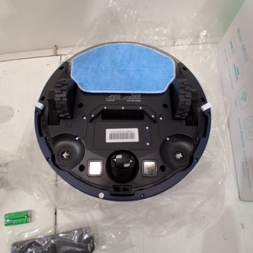 ZCWA ROBOT VACUUM AND MOP COMBO WITH WIFI/ APP/ ALEXA - BLUE (MODEL: BR151) image 4