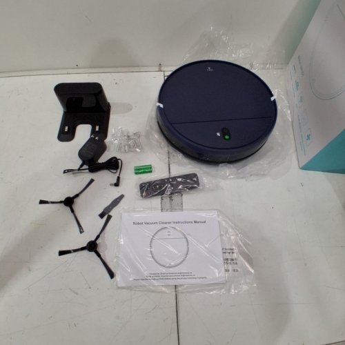 ZCWA ROBOT VACUUM AND MOP COMBO WITH WIFI/ APP/ ALEXA - BLUE (MODEL: BR151) image 5