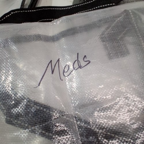 10PK ASSORTED MOVING STORAGE BAGS WITH ZIPPERS AND HANDLES - 25" X 12" X 15" / 26" X 13" X 15" - WHITE / GREY image 3