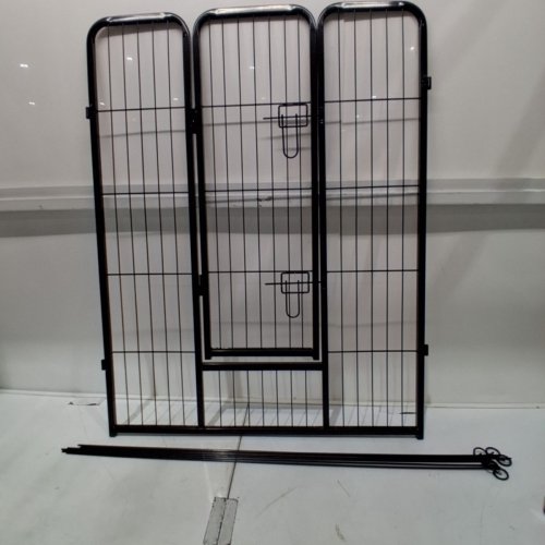 BESTPET 8-PANEL HEAVY DUTY PET PLAYPEN - 40" - BLACK (MODEL: HP4032-8-BLACK) image 4