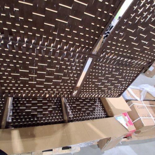 4 PANEL WOODEN ROOM DIVIDER WITH REMOVABLE STORAGE SHELVES - 71" - BROWN (STYLE: WS-DB45) image 4