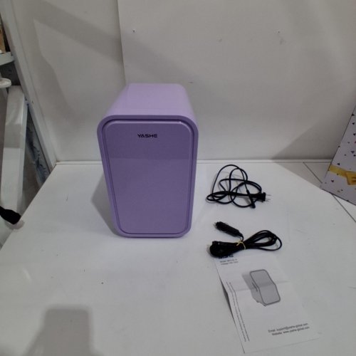 YASHE PORTABLE AC/DC MINI FRIDGE - 6L - PURPLE (MODEL: MFA-6 L-H) image 4