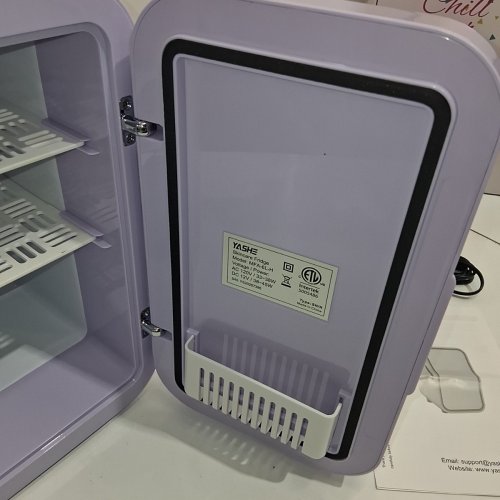 YASHE PORTABLE AC/DC MINI FRIDGE - 6L - PURPLE (MODEL: MFA-6 L-H) image 7