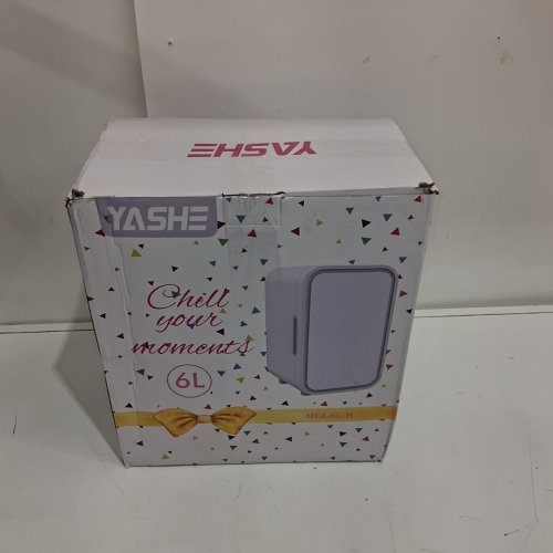 YASHE PORTABLE AC/DC MINI FRIDGE - 6L - PURPLE (MODEL: MFA-6 L-H) image 9