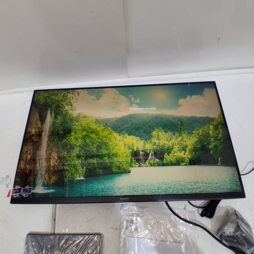 SAMSUNG S3 27" FHD MONITOR WITH IPS PANEL, FLICKER FREE, EYE SAVER MODE - BLACK - (MODEL:S27F320GAN) image 2