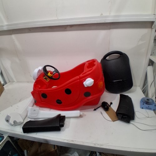 LITTLE TIKES LADYBUG COZY COUPE RIDE-ON CAR - LARGE - RED/BLACK (MODEL: 173059MX1) image 2
