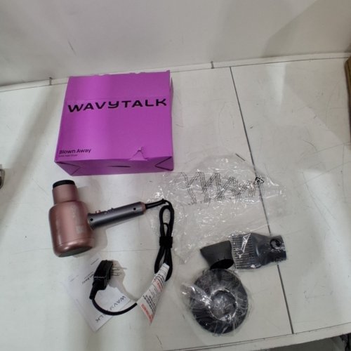 WAVYTALK IONIC EMITTING HAIR DRYER WITH DIFFUSER & CONCENTRATOR ATTACHMENTS - ROSE GOLD (MODEL: QL-5917BDC) image 3