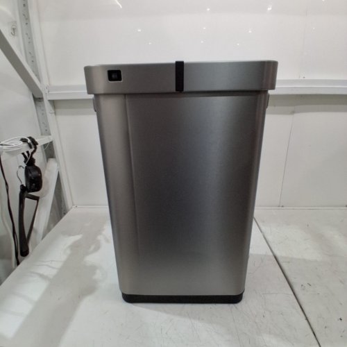 EKO DELUXE MIRAGE-T MOTION SENSOR TRASH CAN - 50L - SILVER (MODEL: EK9378-50L) image 5