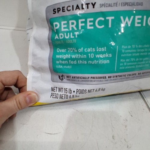 HILLS SCIENCE DIET ADULT PERFECT WEIGHT CAT FOOD - 15LBS - CHICKEN RECIPE (MODEL: 2970) image 3