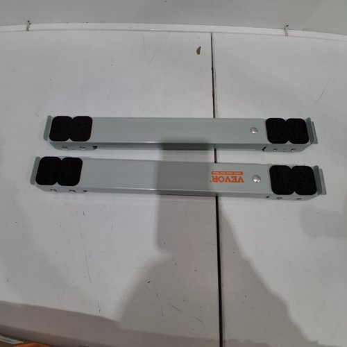 2PK VEVOR APPLIANCE ROLLERS -17.5"-27.6" - 660LBS TOTAL LOAD = GREY image 2