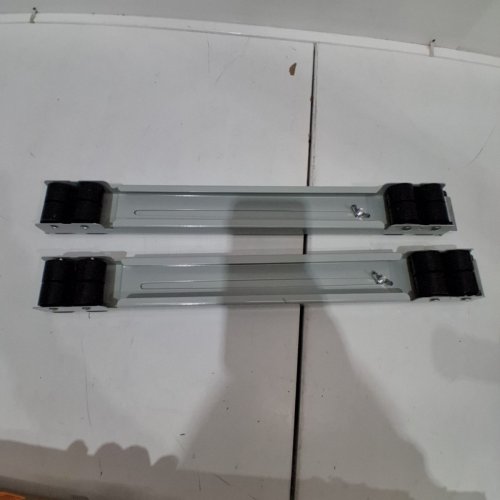 2PK VEVOR APPLIANCE ROLLERS -17.5"-27.6" - 660LBS TOTAL LOAD = GREY image 3