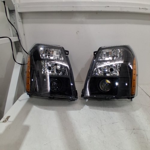 PROJECTOR HEADLIGHT SET, CADILLAC ESCALADE (MODEL: HL-062-AMBK) image 3