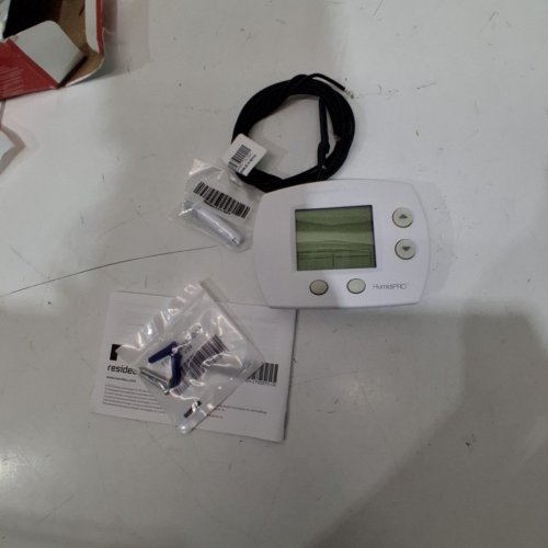 HONEYWELL HOME HUMIDIPRO DIGITAL HARDWIRED HUMIDISTAT/DEHUMIDISTAT - WHITE (MODEL: H6062A1000) image 2